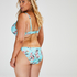 Bea padded underwired bikini top, Niebieski