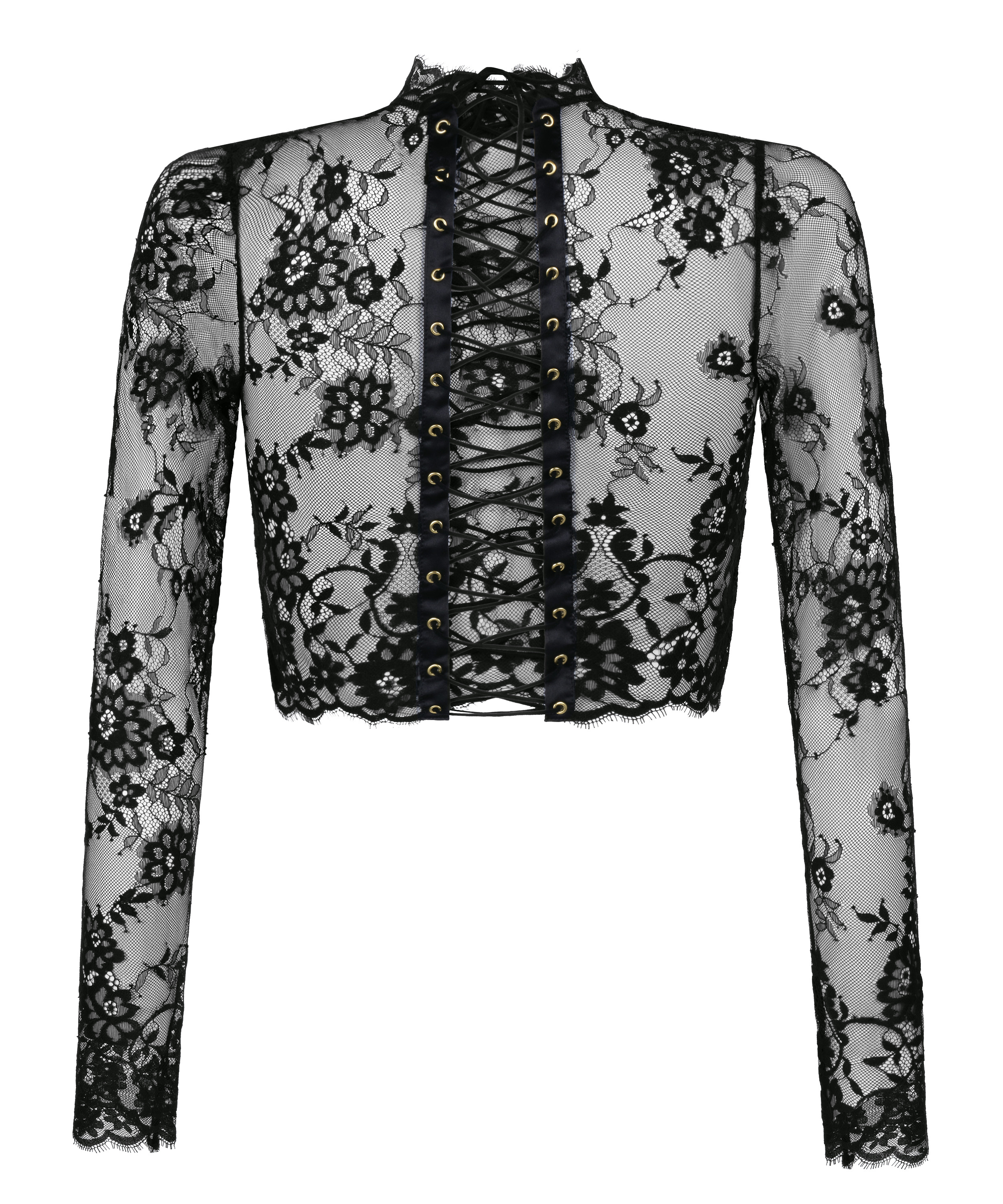 Mya Top, Czarny, main
