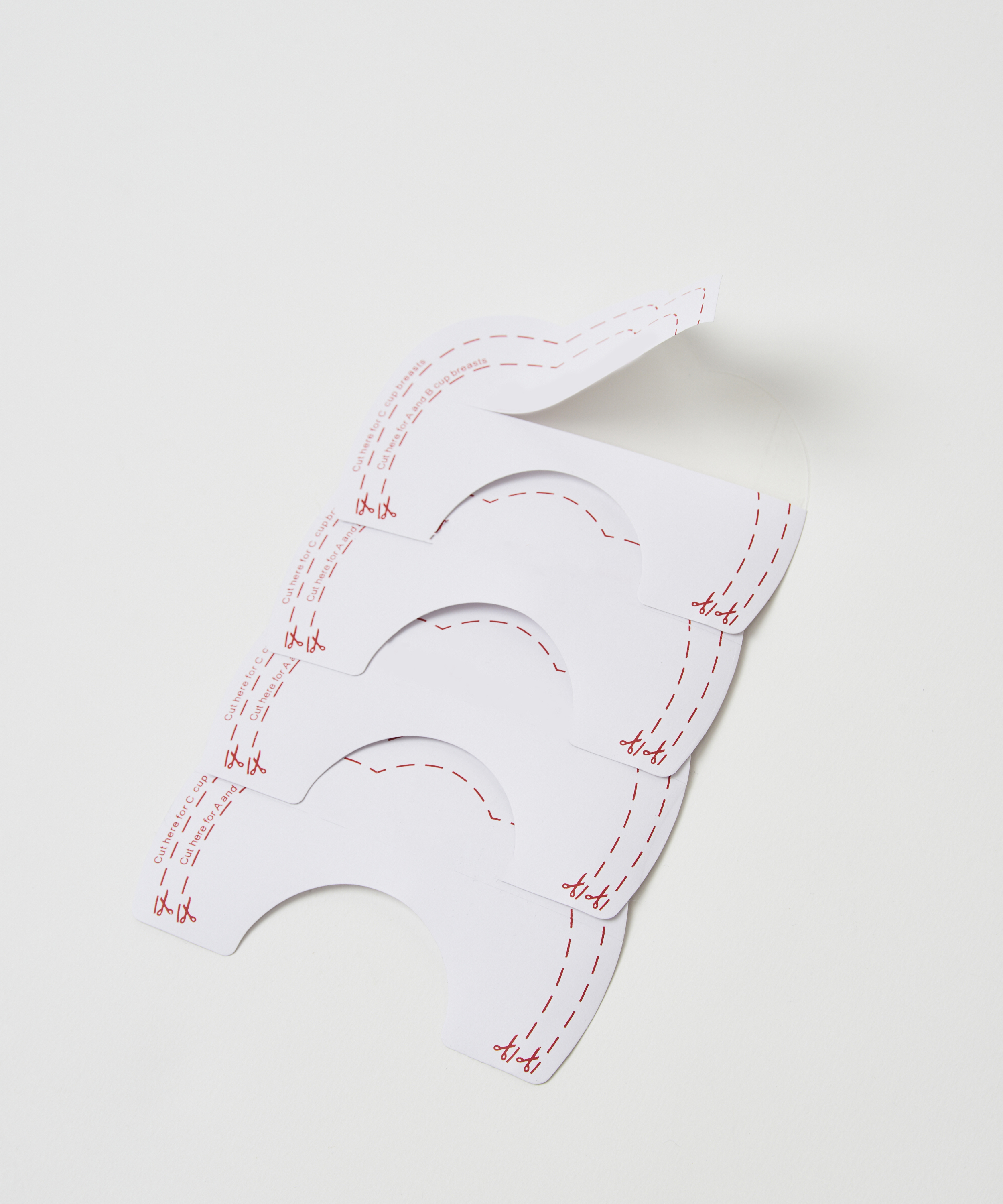 Zestaw 2 par nakładek na sutki, Beżowy, main