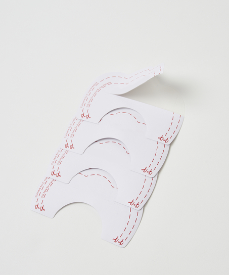 Zestaw 2 par nakładek na sutki, Beżowy