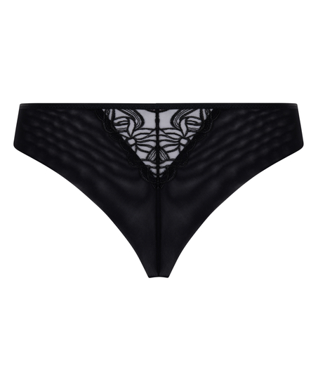 Brazylijskie majtki Beau, Czarny