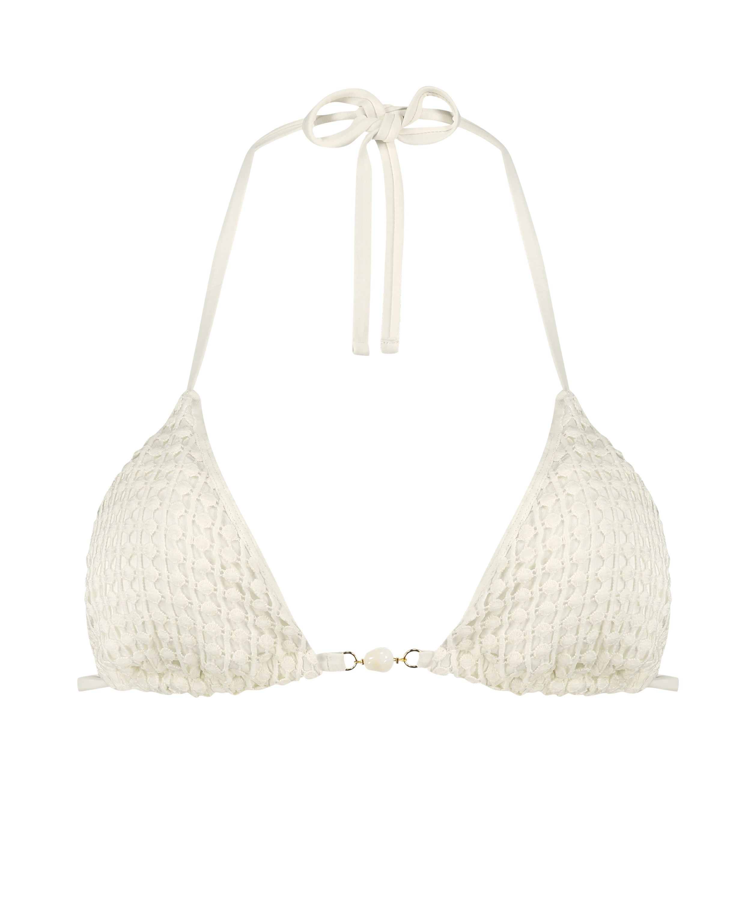 Tr&oacute;jkątna g&oacute;ra od bikini Maui, Biały, main