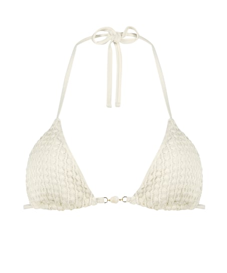 Tr&oacute;jkątna g&oacute;ra od bikini Maui, Biały