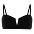 Neoprenowy top od bikini Bandeau, Czarny