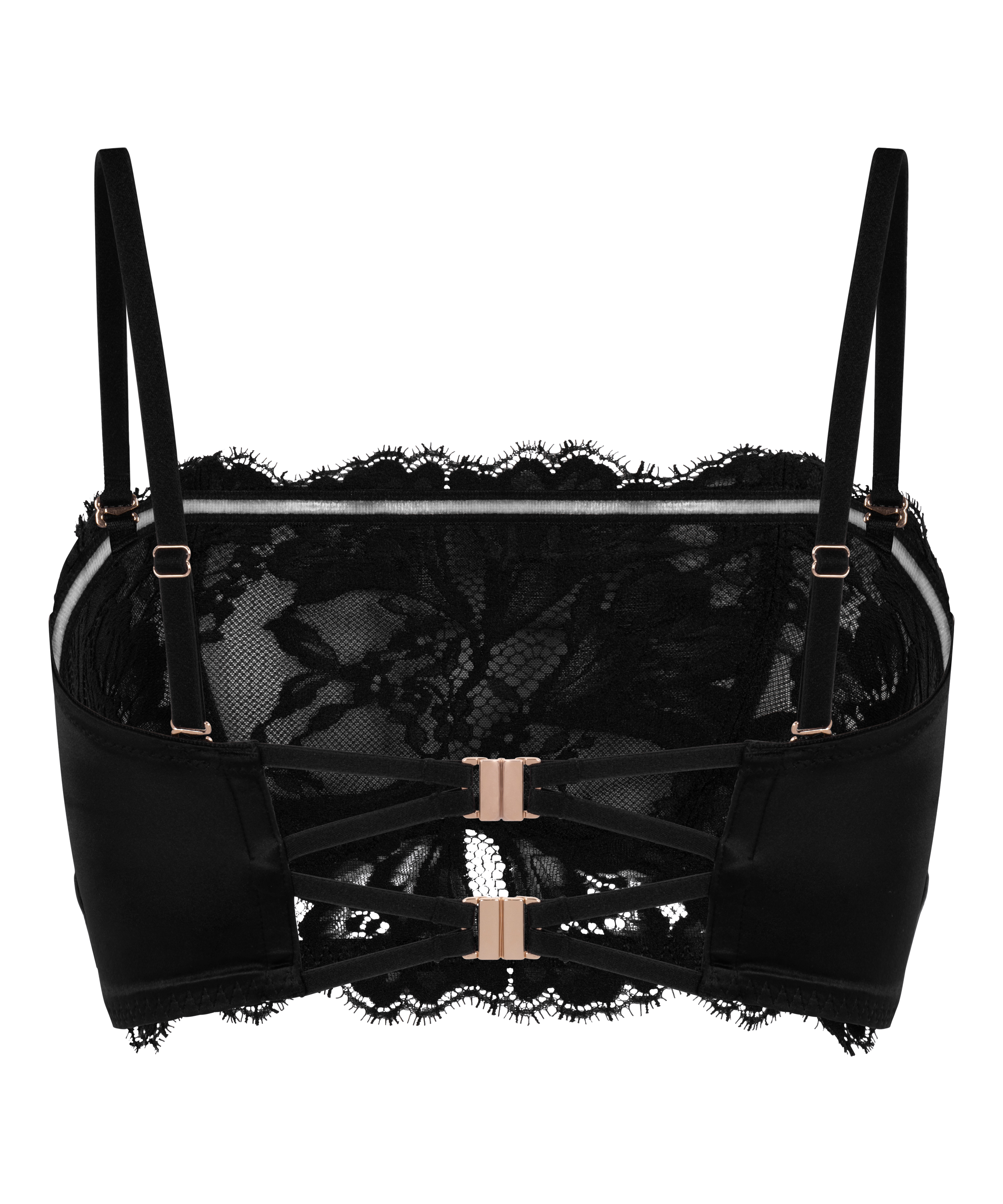 Bralette Grace, Czarny, main