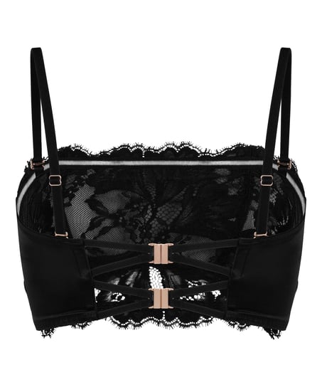 Bralette Grace, Czarny