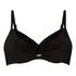 Nieusztywniona g&oacute;ra od bikini z fiszbinami Luxe, Czarny