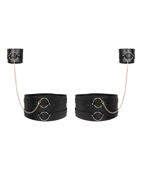 Kajdanki na nogi i ręce, Czarny