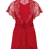 Satynowe kimono Coco, Czerwony