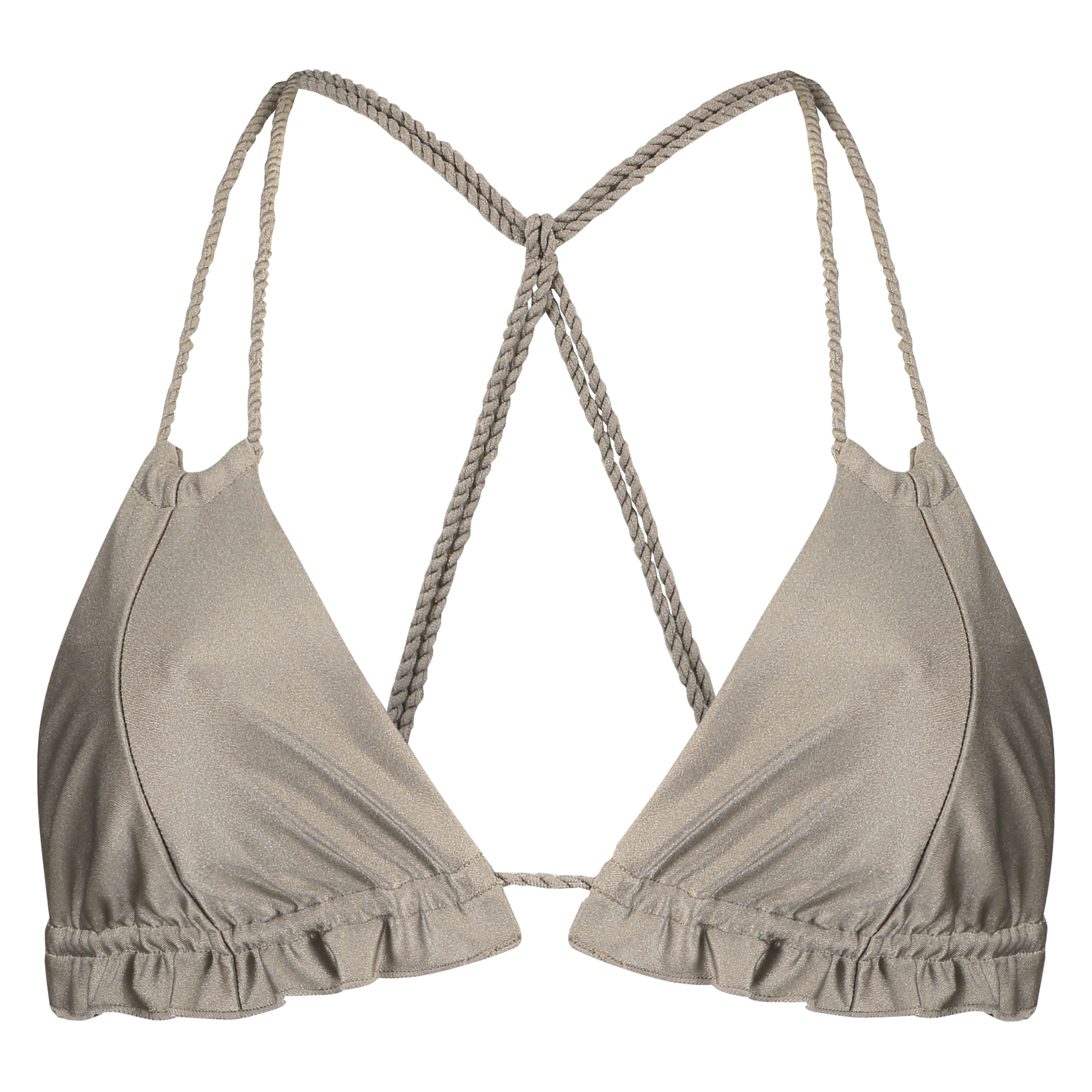 Alessandra triangle bikini top, Zielony, main