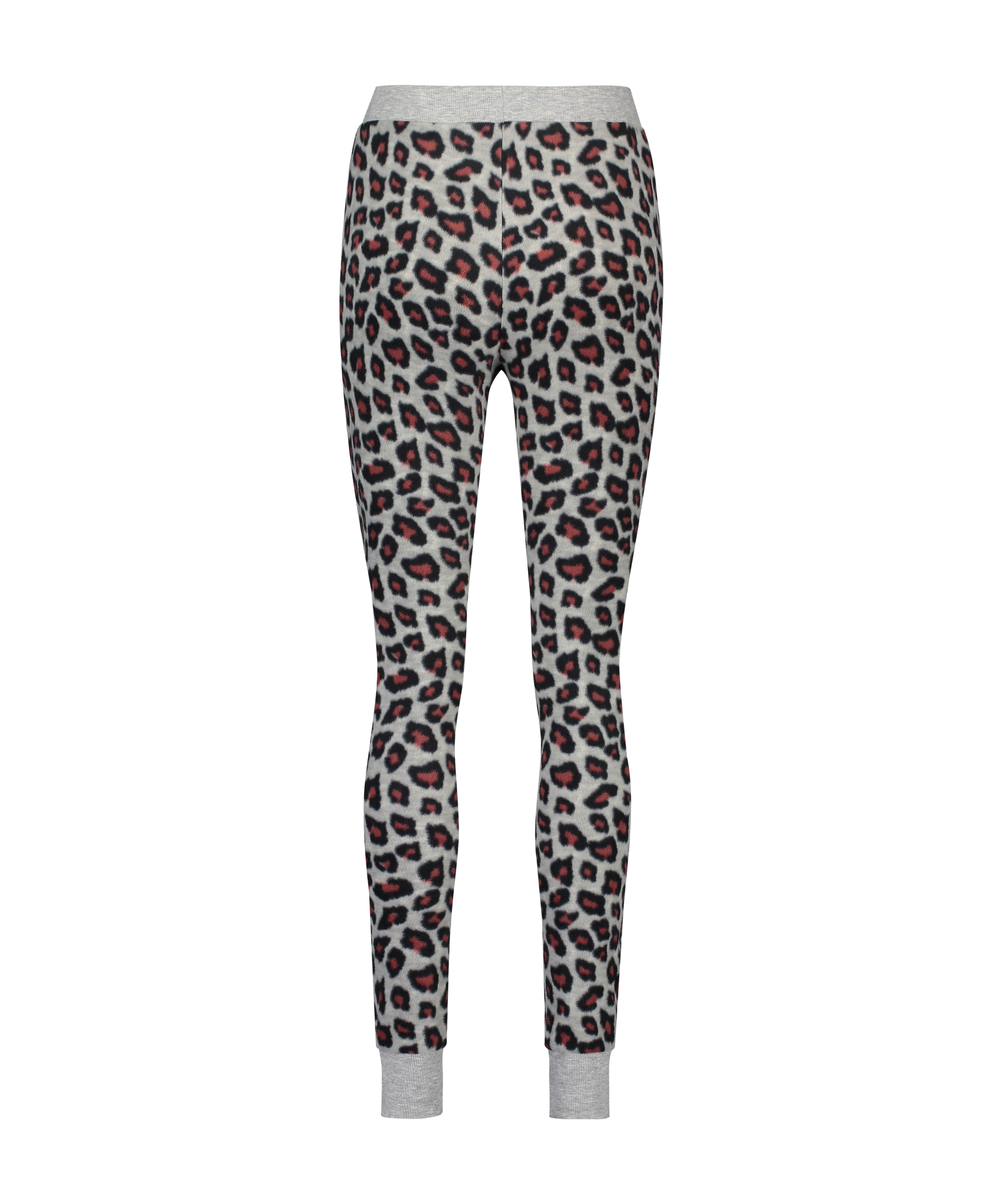 Micro Fleece Leggings, Szary, main