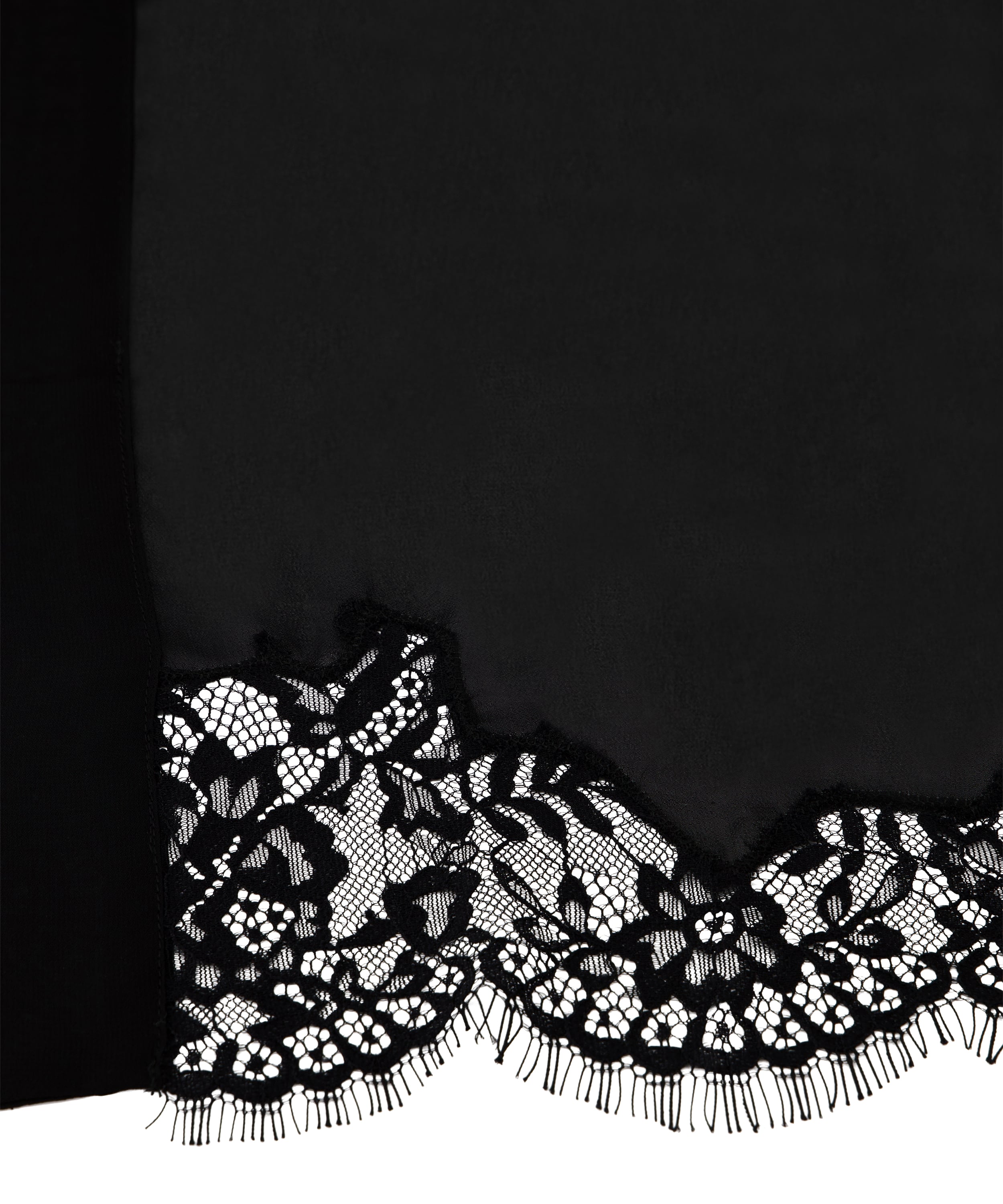 Satynowe kimono, Czarny, main