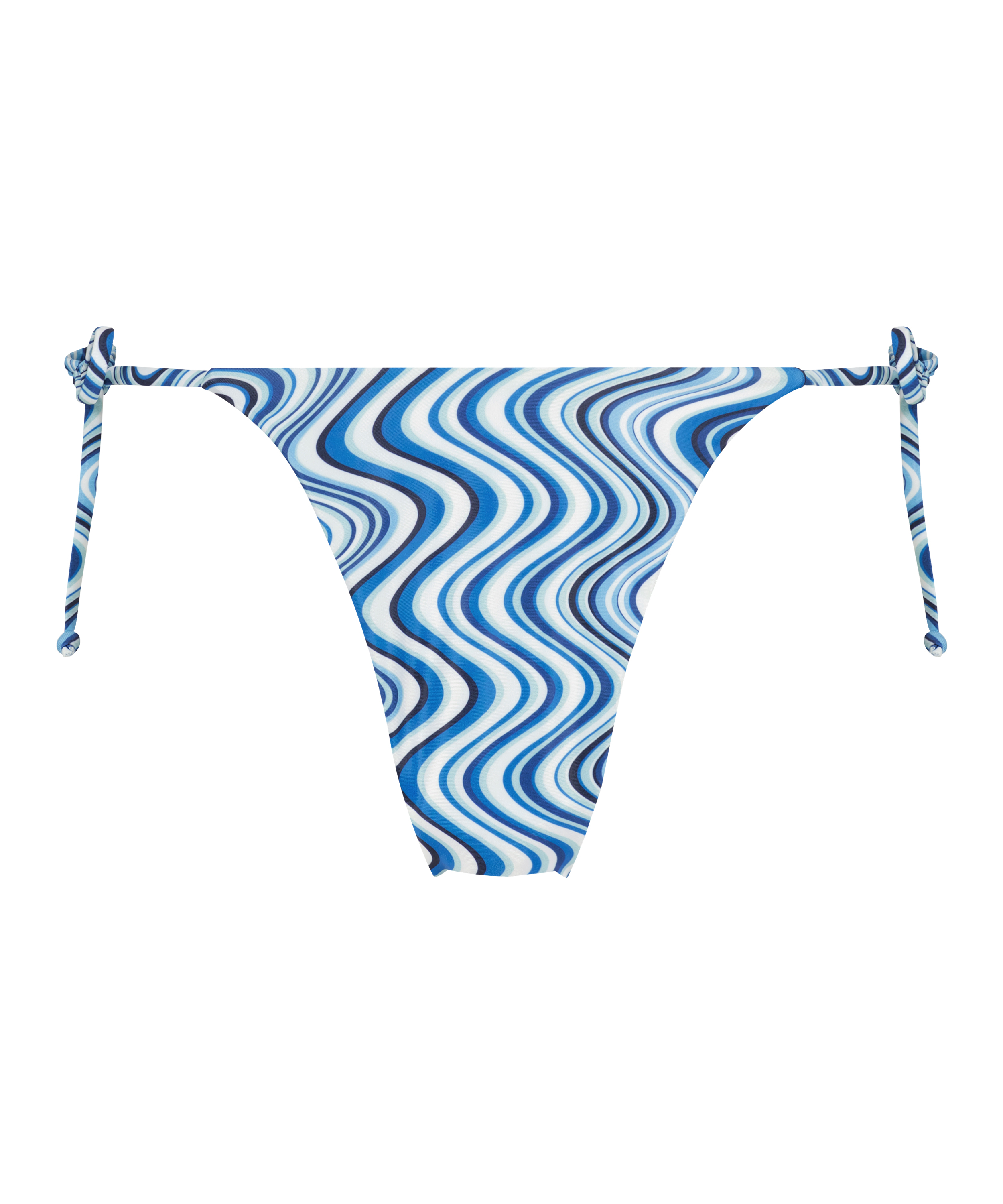 Figi bikini z wysokim stanem Hvar, Niebieski, main