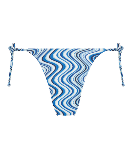 Figi bikini z wysokim stanem Hvar, Niebieski