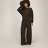 Pant Premium Rib Jersey, Brązowy
