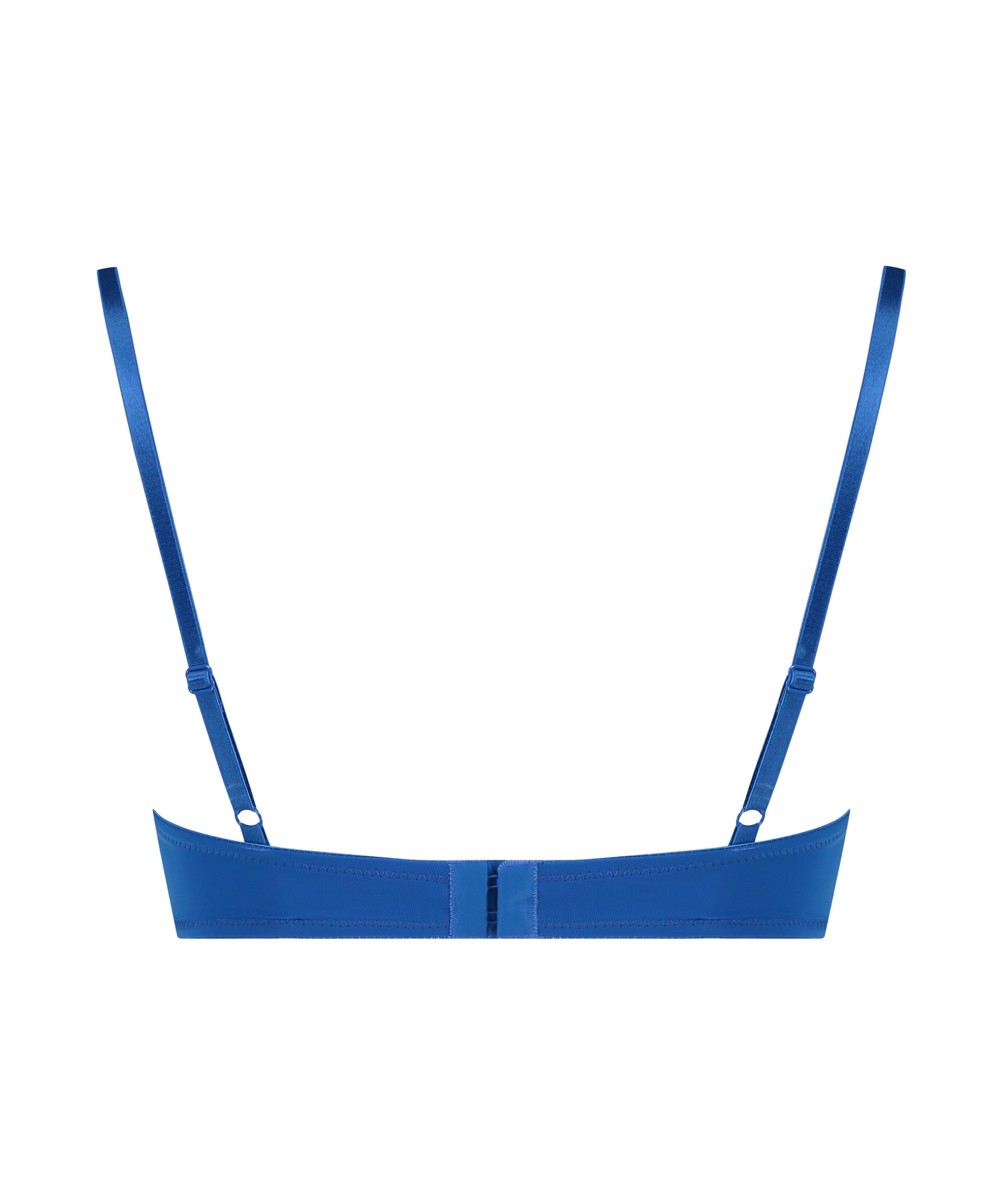 ﻿Biustonosz usztywniany z fiszbinami Plunge, Niebieski, main