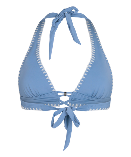 Top od bikini Joburg Triangle, Niebieski
