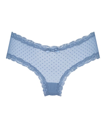 Brazyliany V-shape Mesh, Niebieski