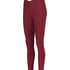 Legginsy z wysokim stanem, Czerwony