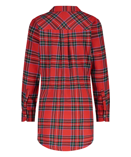 Menshirt nightshirt Jersey, Czerwony