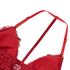 Biustonosz bralette Charlotta, Czerwony