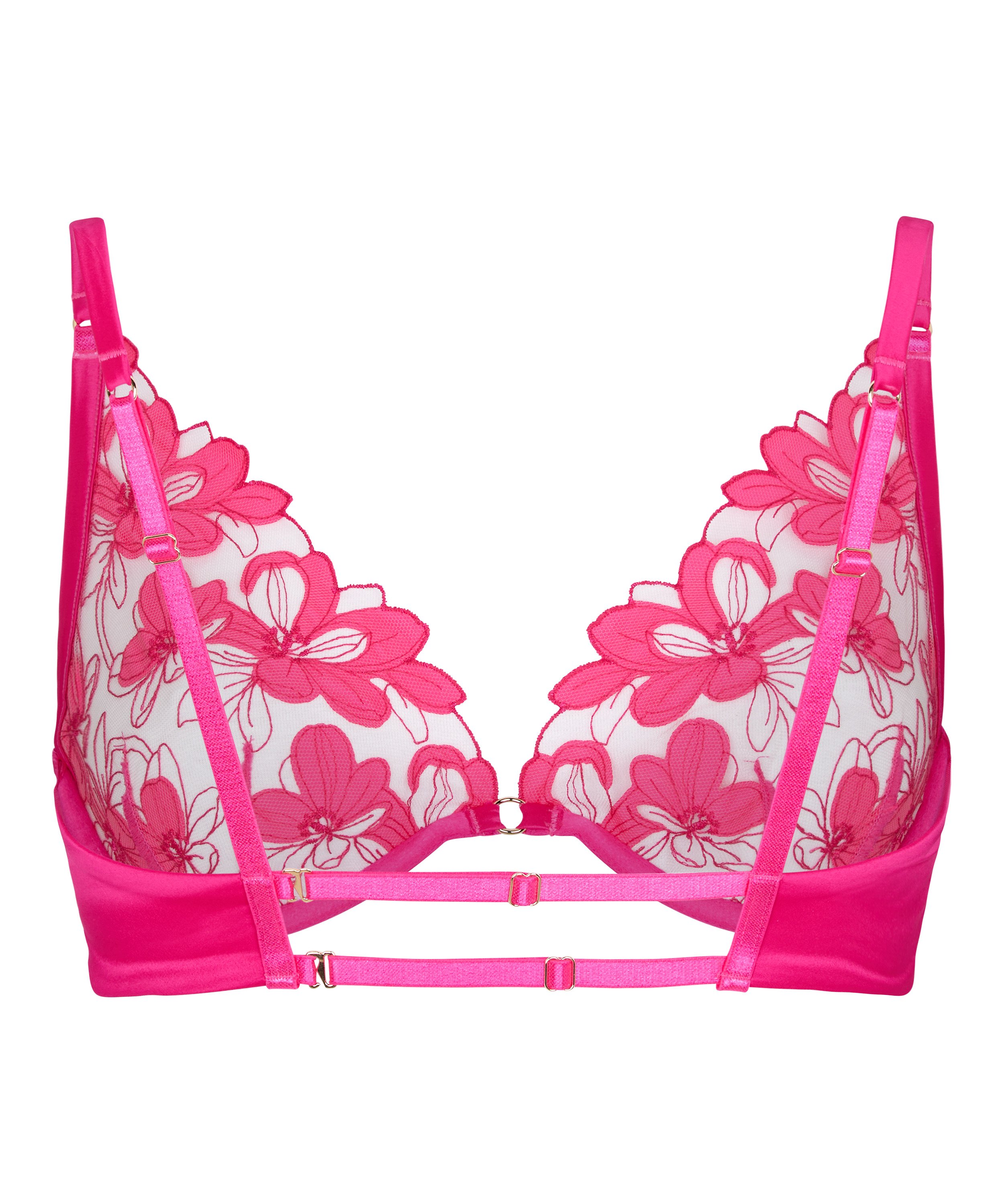 Stringi High Waisted Highleg Beatrice, R&oacute;żowy, main