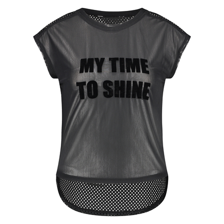 HKMX Time to shine Sports top, Czarny
