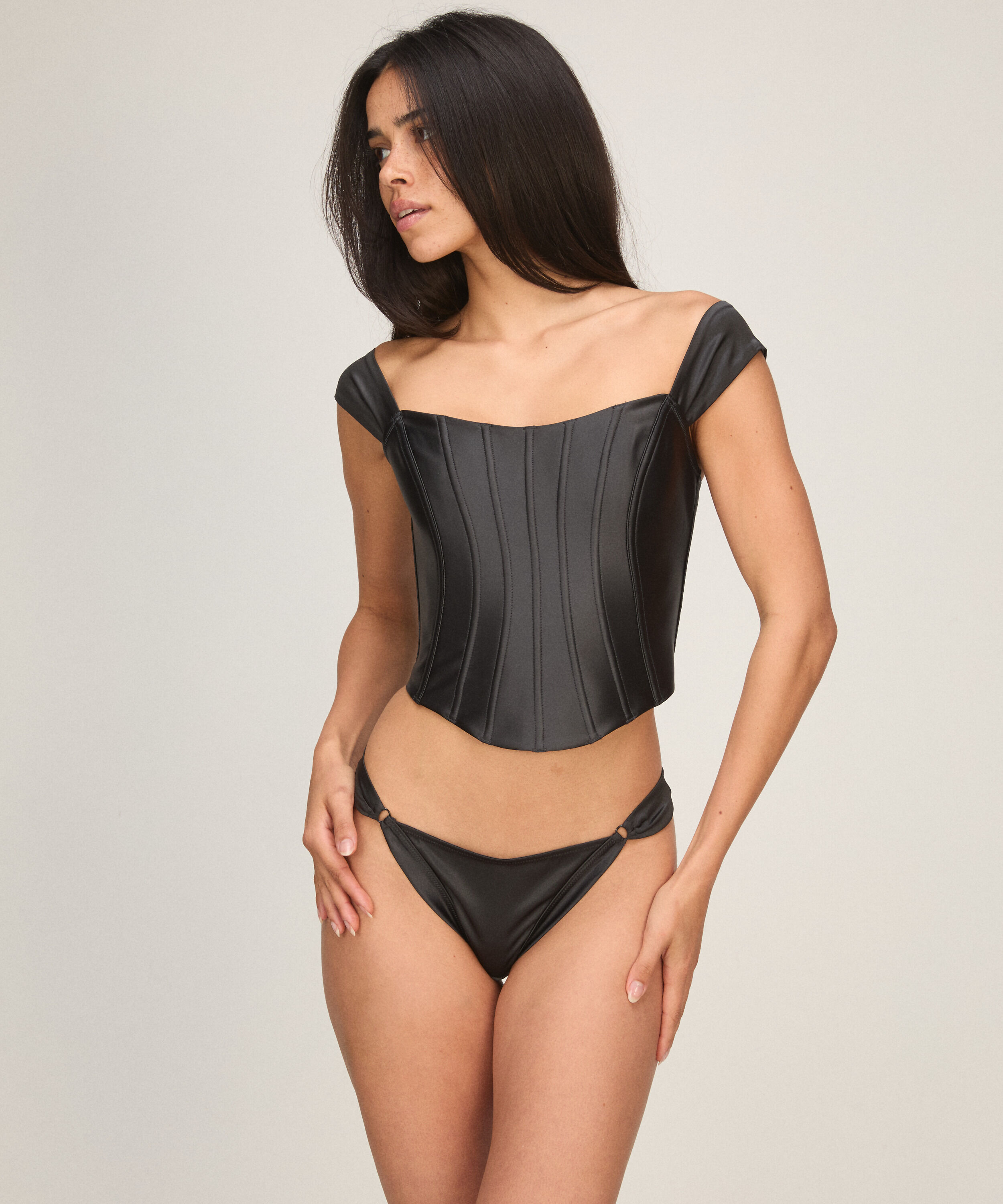 Bustier Anastasia, Czarny