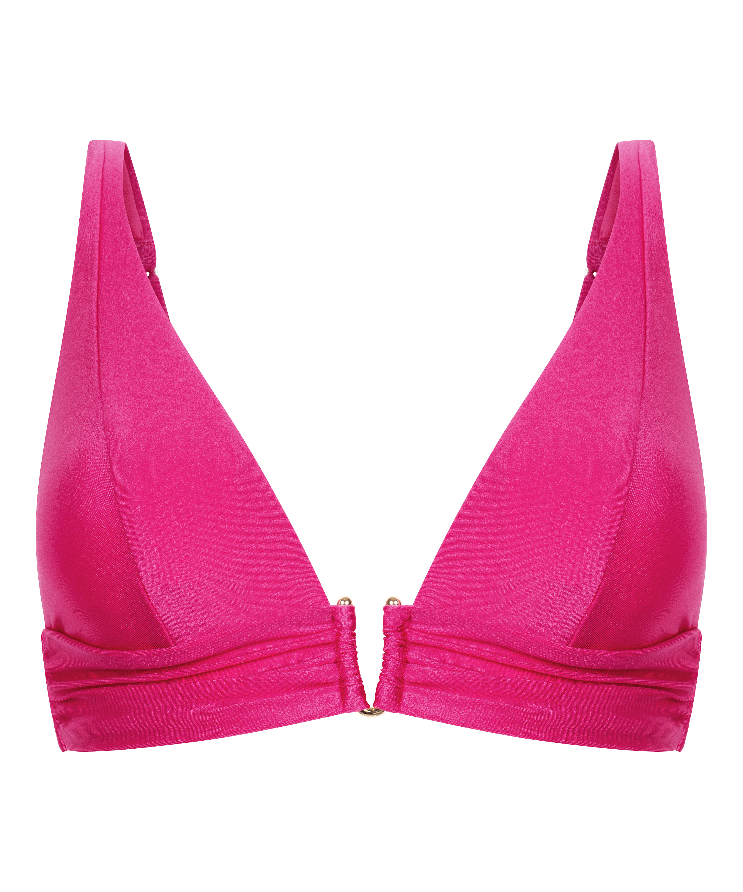 Tr&oacute;jkątna g&oacute;ra od bikini Luna, R&oacute;żowy, main