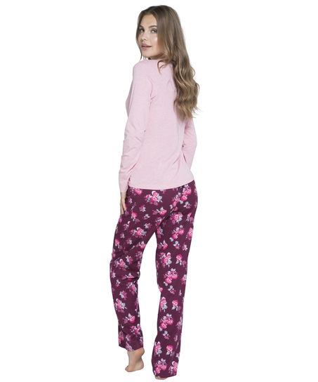 Shyla Pants Flower, Fioletowy