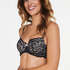 Marina Padded Underwired Bra, Czarny
