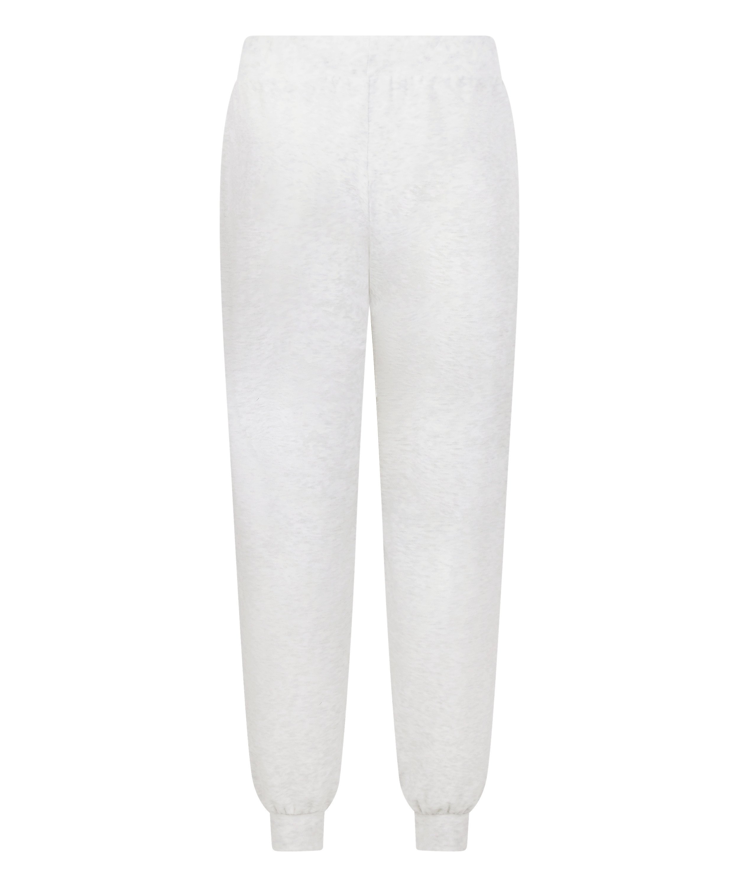 Spodnie dresowe welurowe, Szary, main