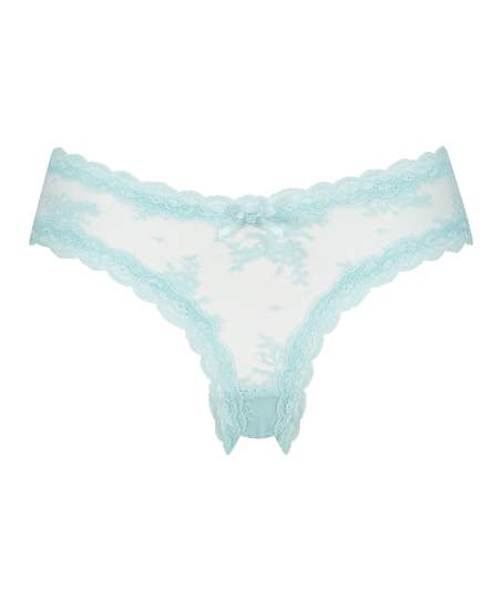 Brazyliany V-shape Mesh, Niebieski