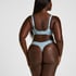 Super Comfort Stringi, Niebieski