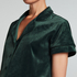 Bluza z weluru, Zielony