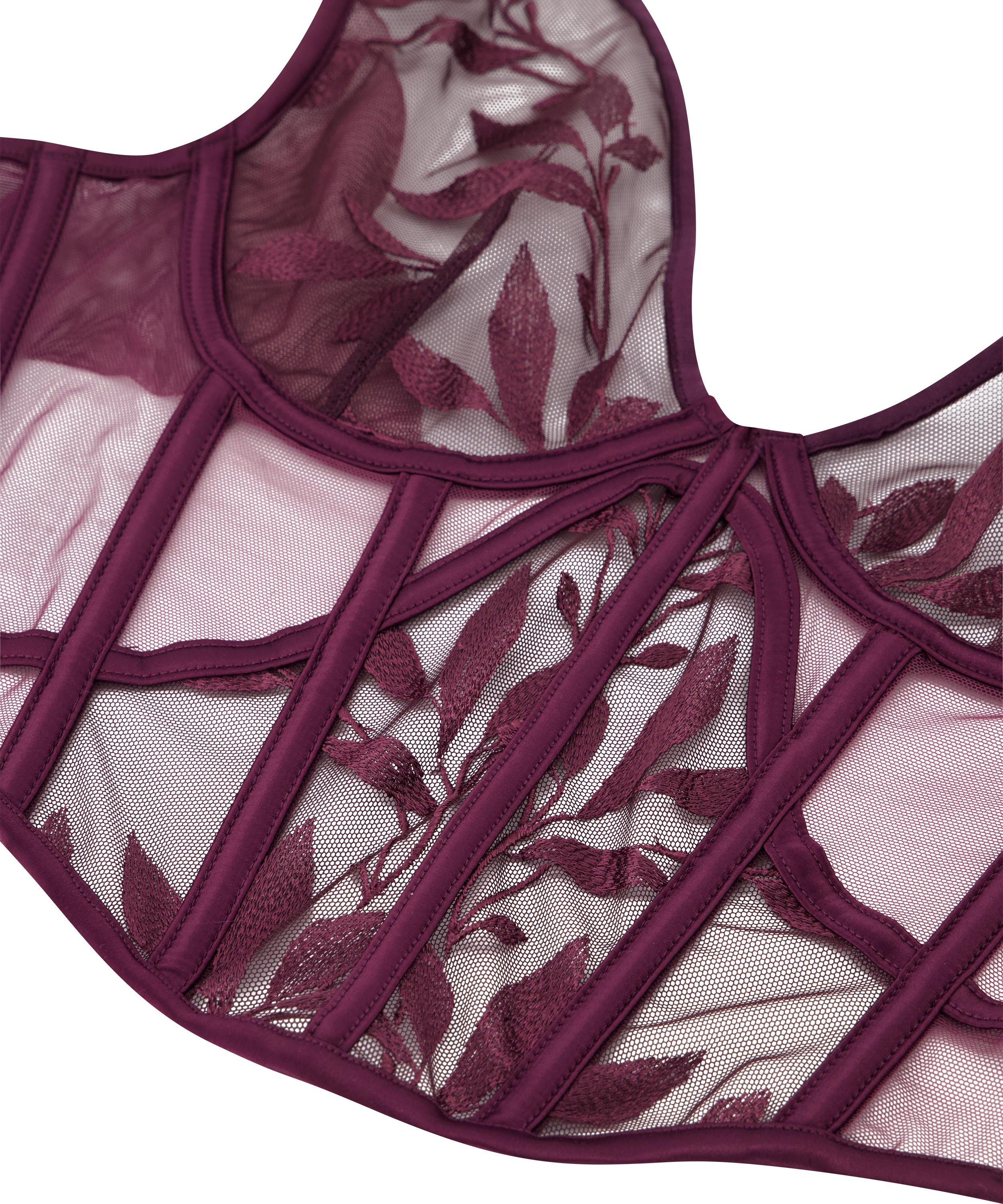 Gorset Domenica, Fioletowy, main