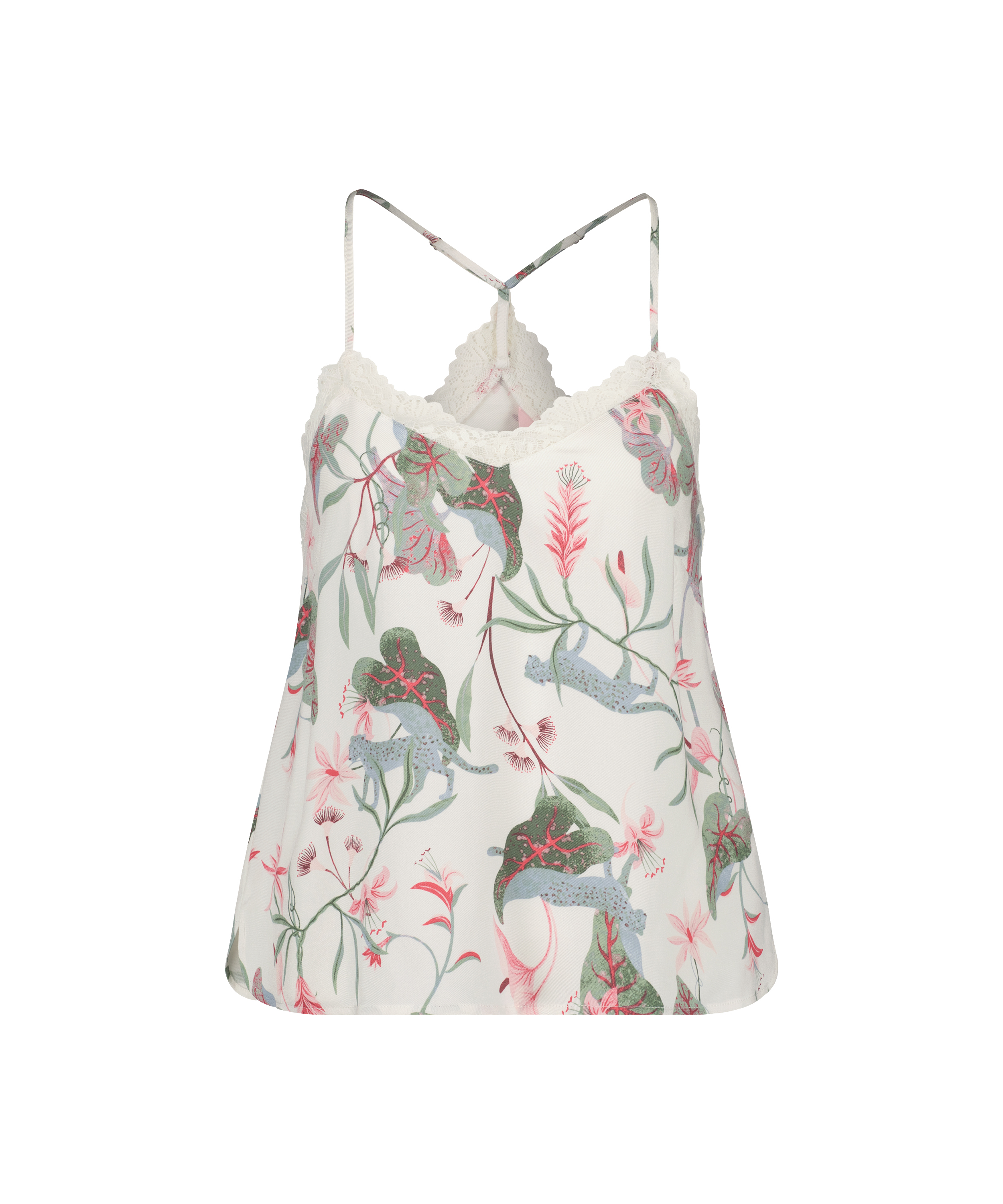 Koronkowa Kamizelka Z Tkanego Koronki, Biały, main