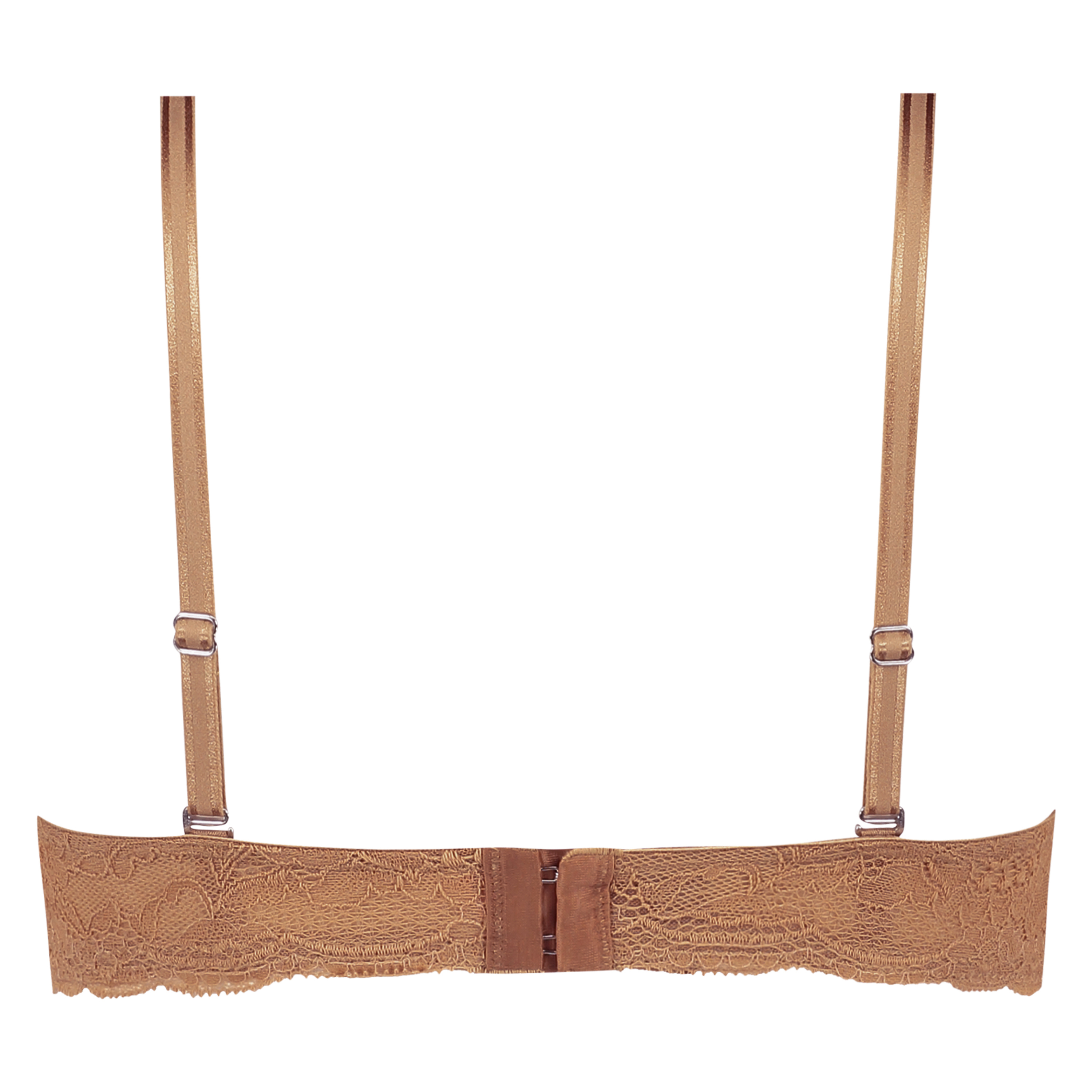 Angie Padded Strapless Underwired Bra, Beżowy, main