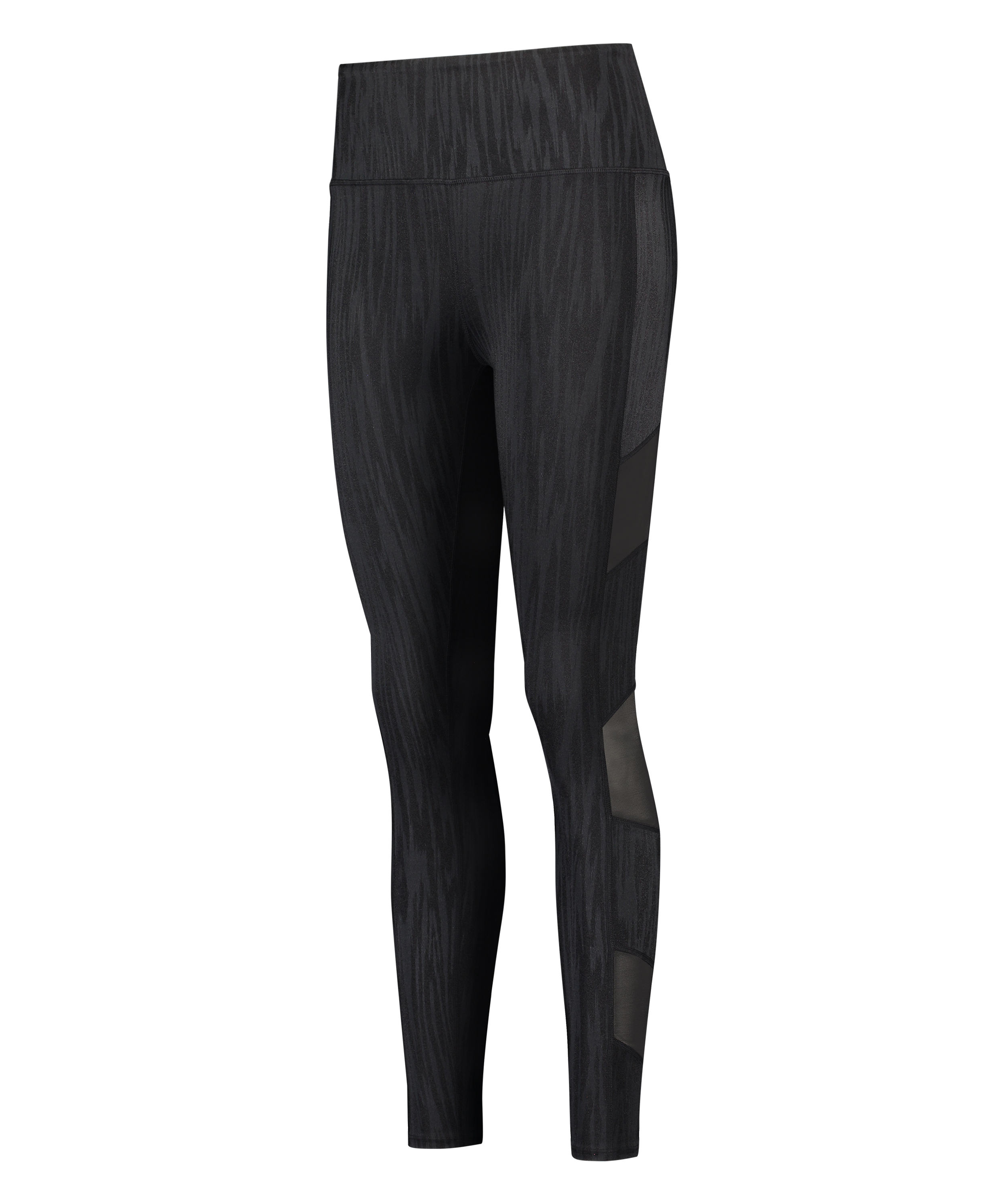 Legginsy sportowe z wysokim stanem HKMX Mojave, Czarny, main