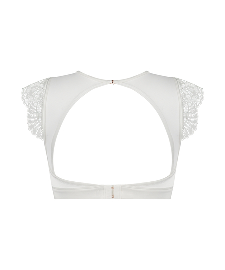 Biustonosz bralette Indigo, Biały