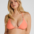 Triangle Bikini Top Luxe, Pomarańczowy