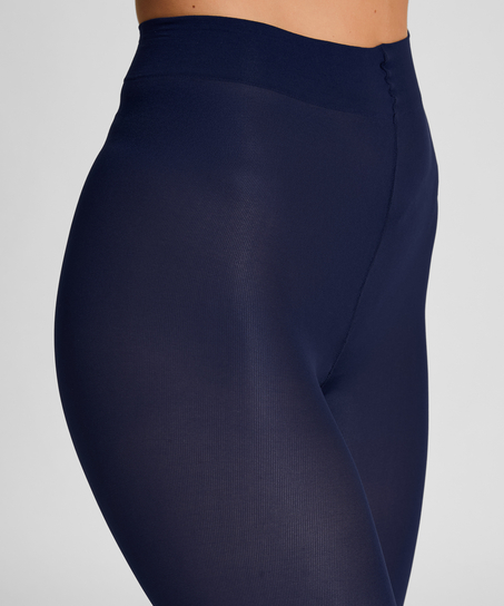 Rajstopy 50 Den Velvet Touch, Niebieski