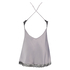 Slip dress Lessie Satin, Szary