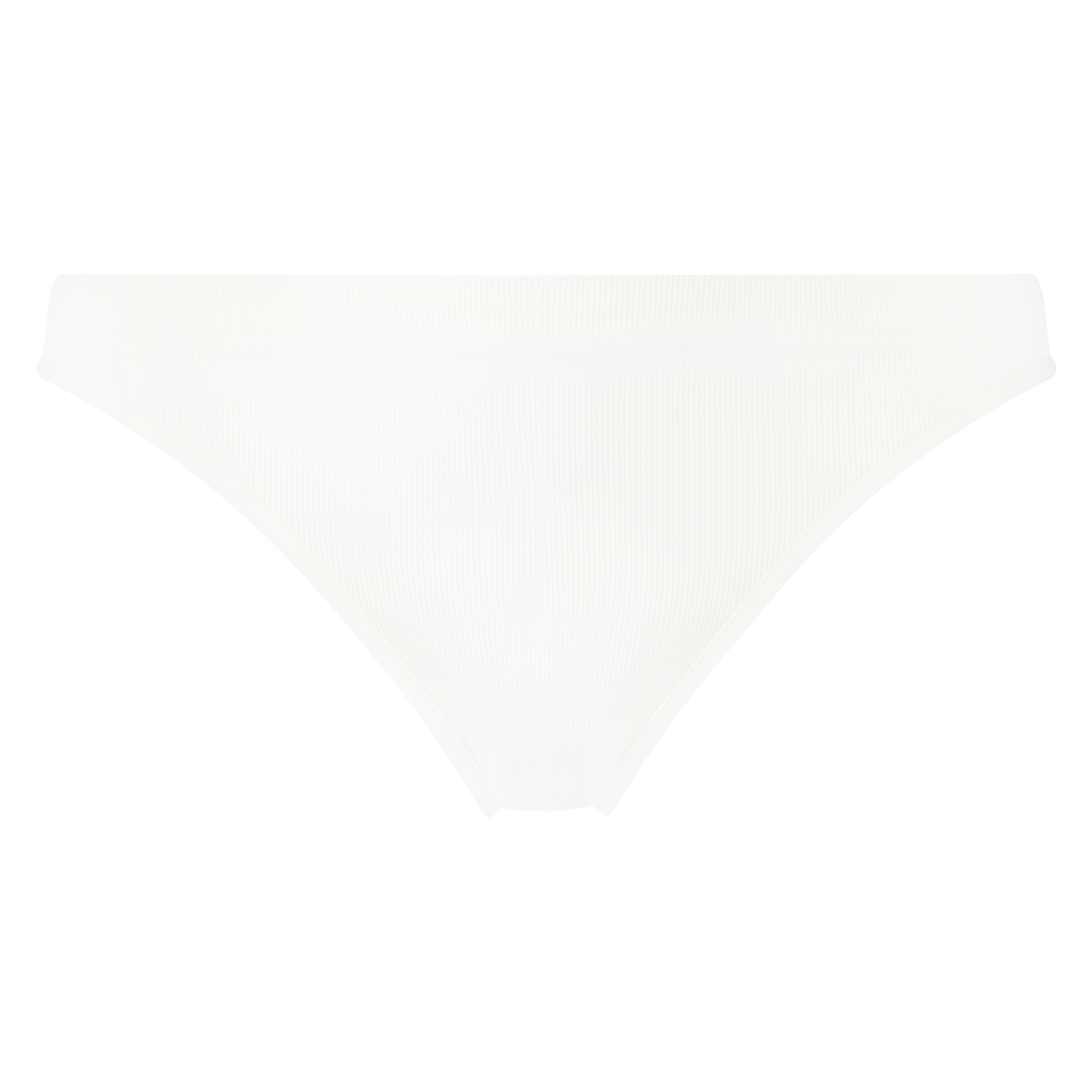Seamless high leg brazilian, Biały, main