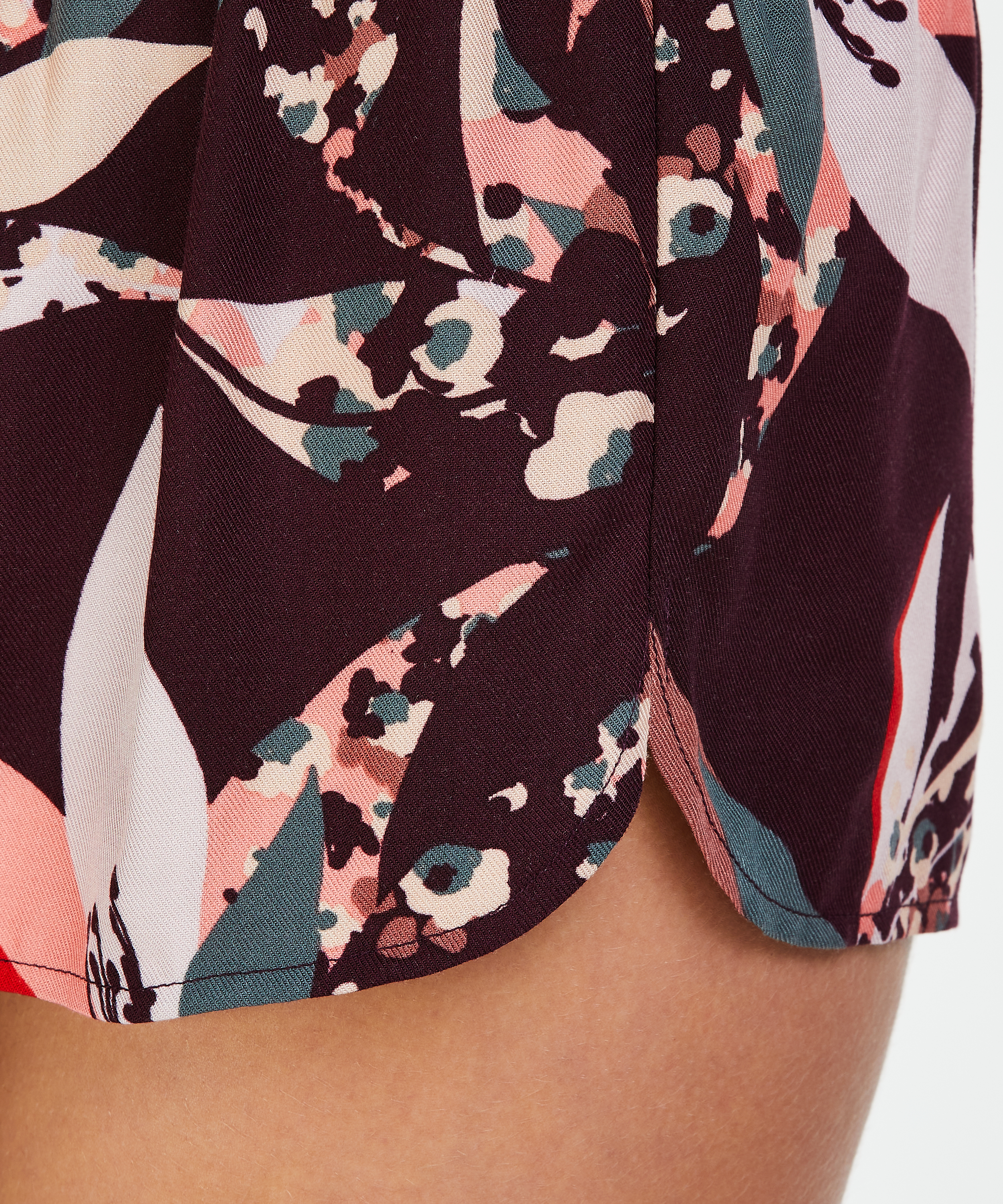 Szorty piżamowe, Czerwony, main