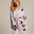 Satynowe kimono, Fioletowy