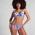 Top od bikini Mauritius, Niebieski