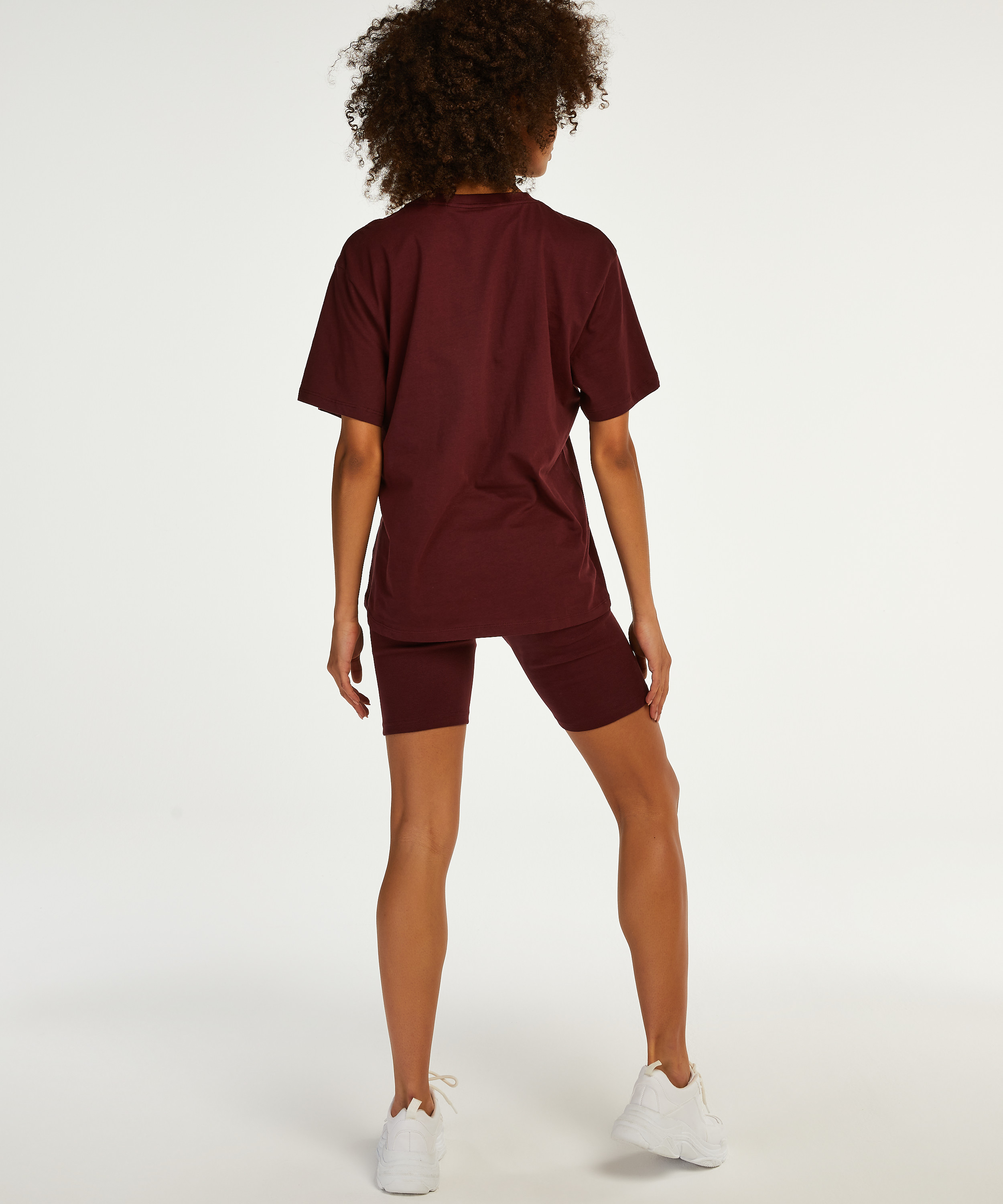 Piżama z szortami Biker, Czerwony, main