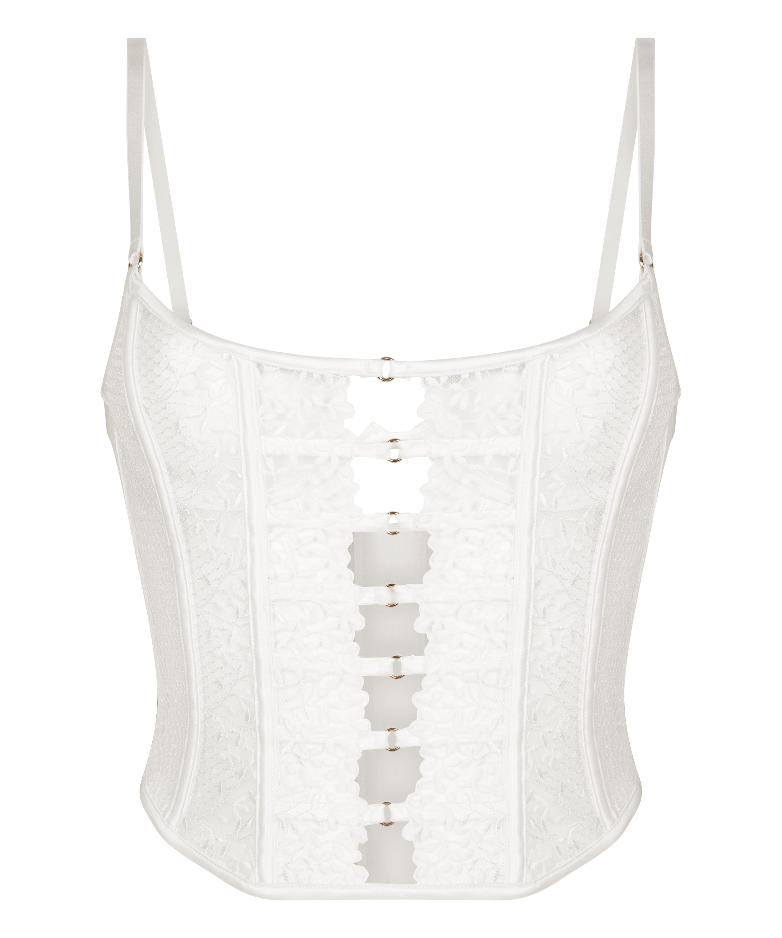 Biustonosz Bustier Kristina, Biały, main