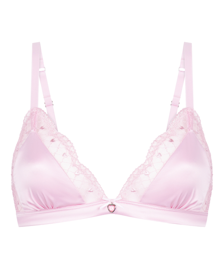 Biustonosz bralette Cordelie, R&oacute;żowy